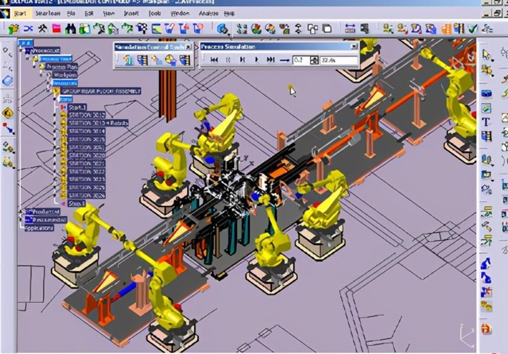 市面上常見好用的工業機器人仿真系統有哪些